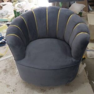 umbrella design single seater(1 seater) black spring cushions 18,000 each