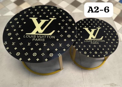 round coffee tables marble top 2pieces design 11