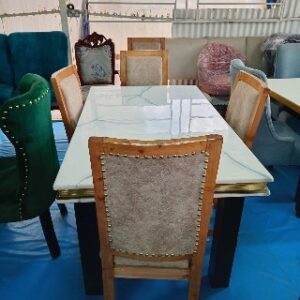modern 6 piece marble dining table set marble top table design 12