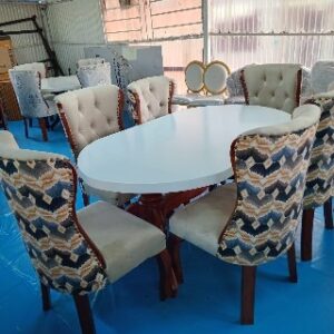 modern 6 piece marble dining table set marble top table design 13