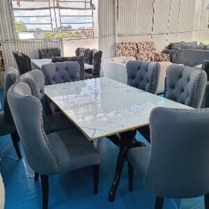 modern 6 piece marble dining table set marble top table design 15