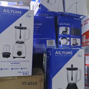 ailyons 2 in 1 blender with grinder
