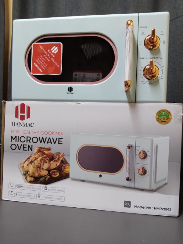 hanmac 20l manual microwave (3 years warranty)