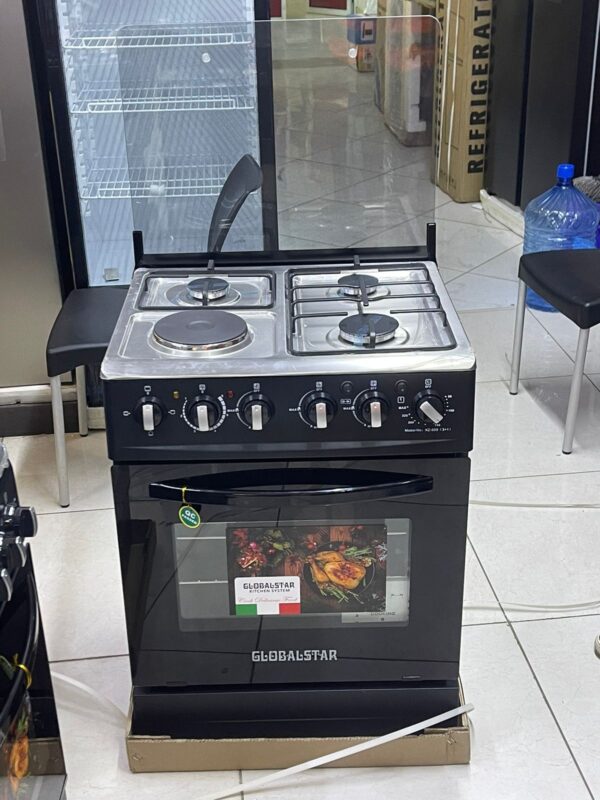 globalstar cooker 3+1 standing cooker with electric oven