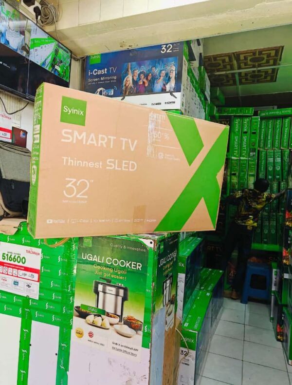 syinix ultra slim 32smart tv new