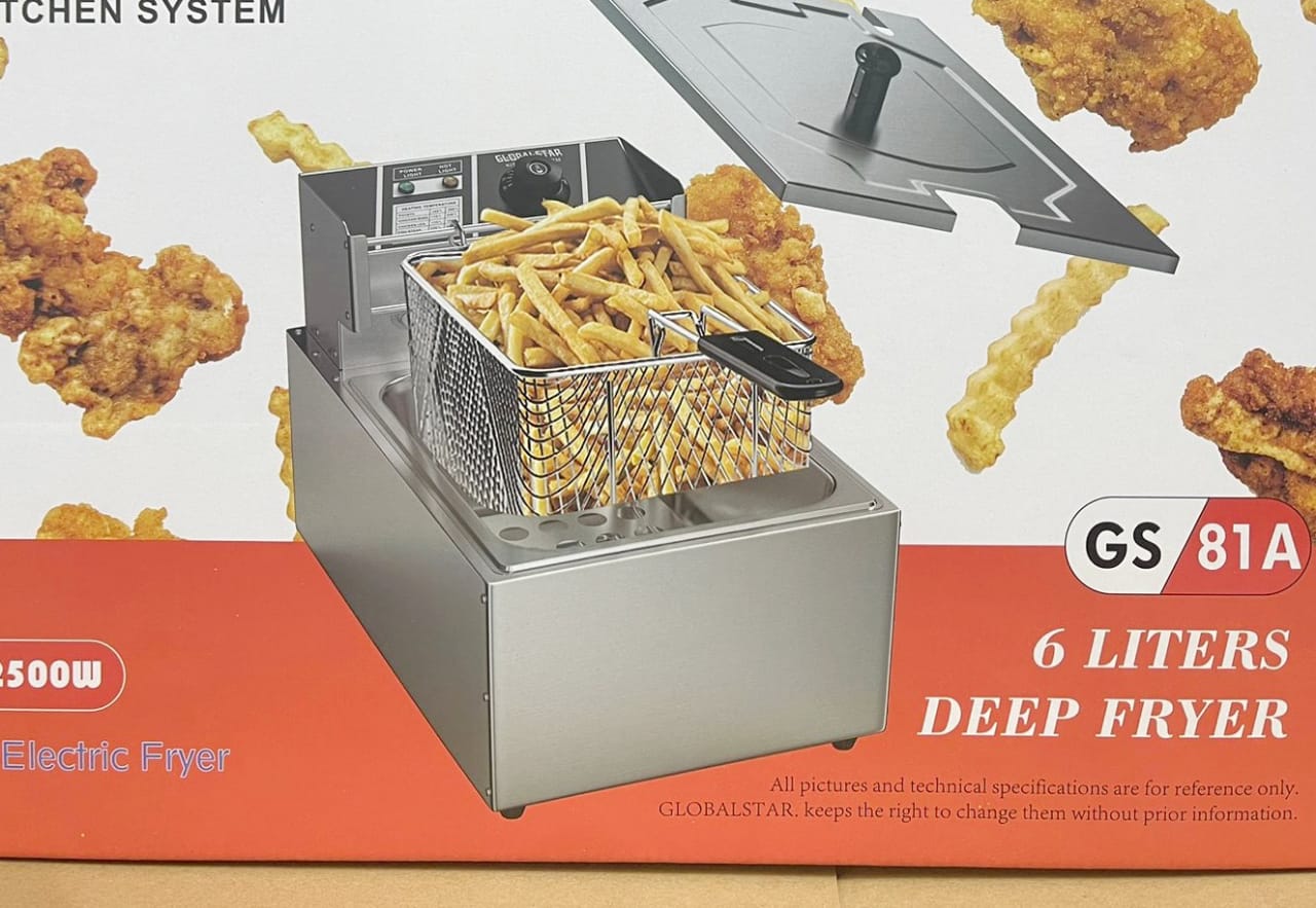 Globbalstar Deep Fryer 6L Stainless - Image 2
