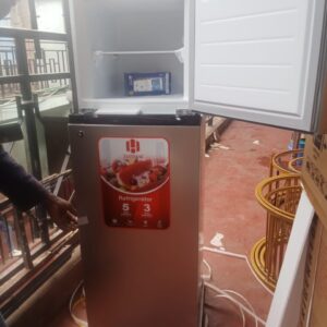 Hanmac Fridge 168L Dark Silver