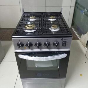 Nunix 4 Burner Cooker Full Gas Silver