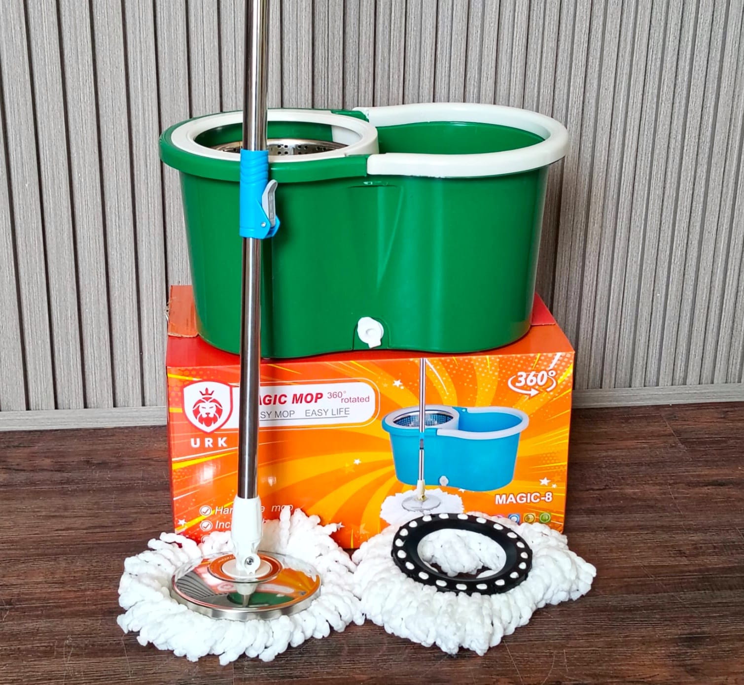 Spin Mop With Bucket Set