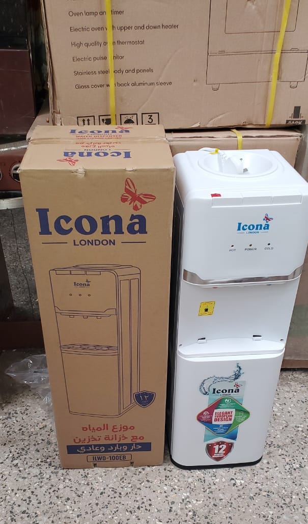 Icona Hot And Cold Water Dispenser White
