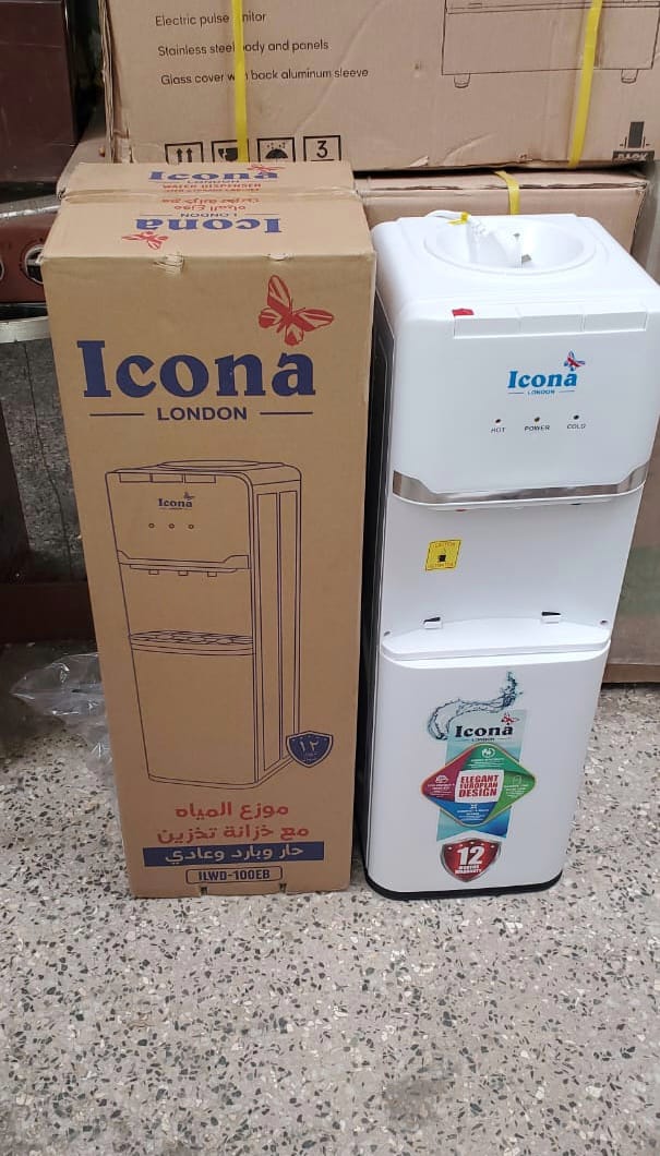 Icona Hot And Cold Water Dispenser White - Image 2