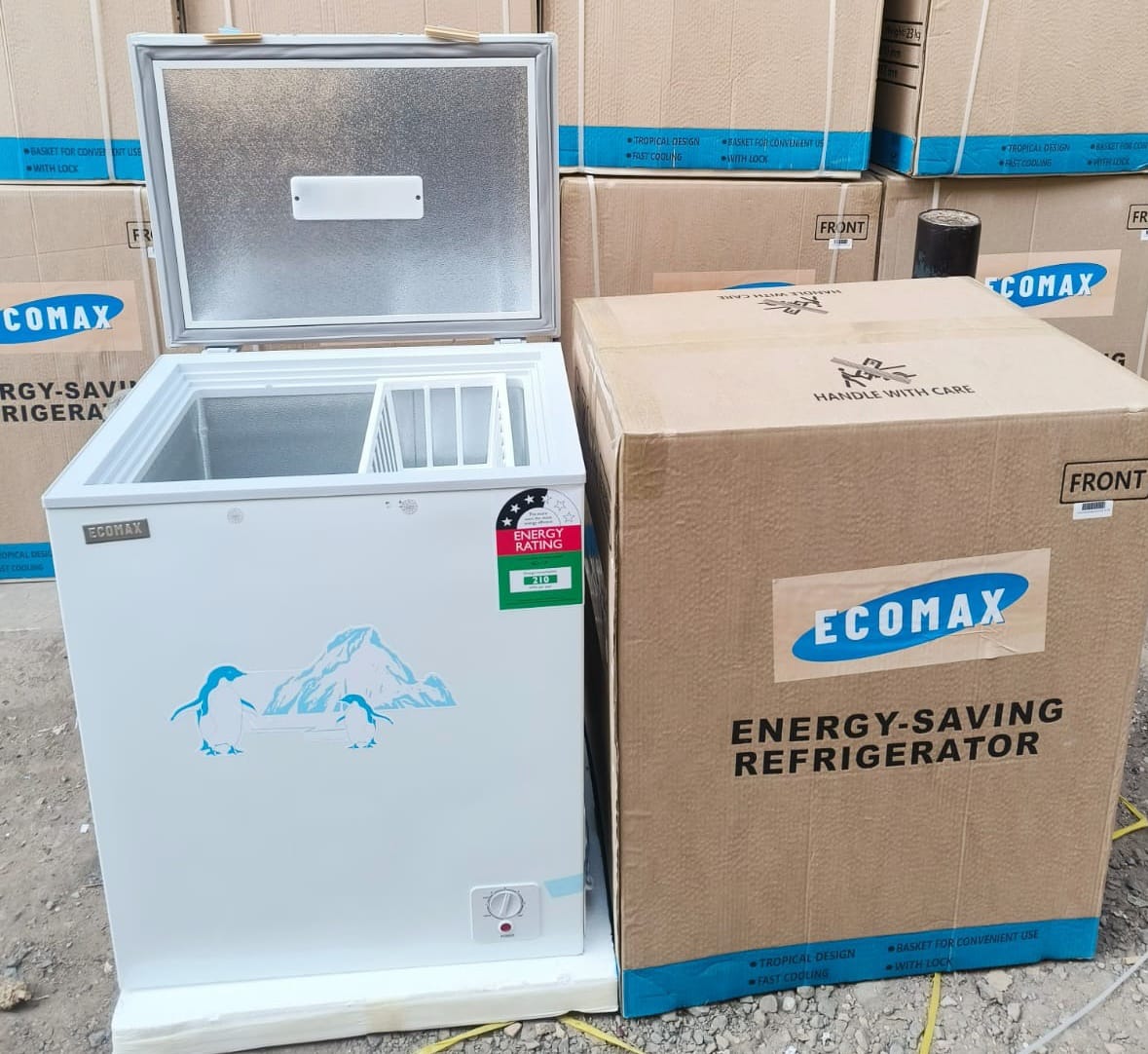 Ecomax 169L Deep Freezer - Image 2