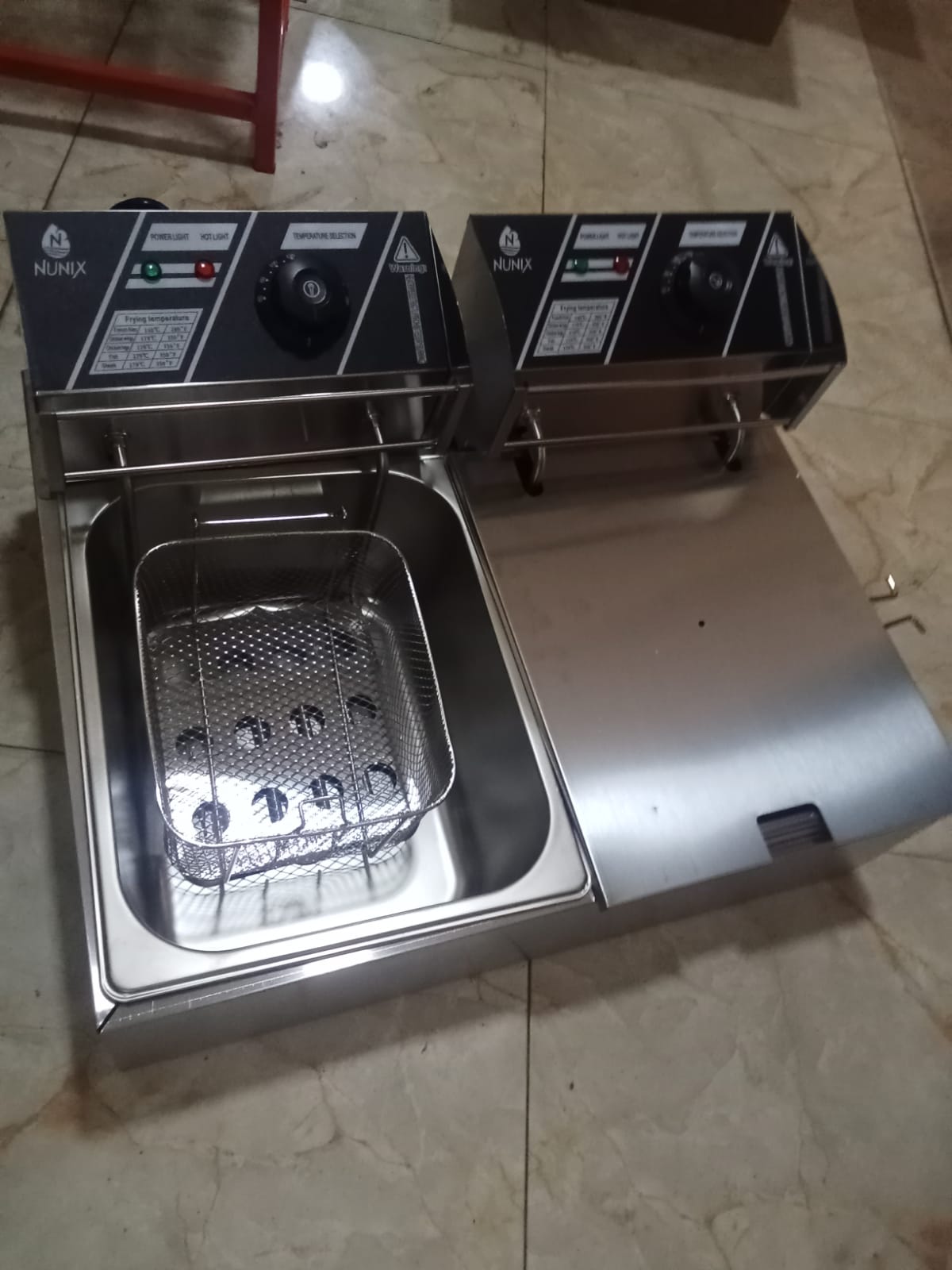 Nunix Deep Fryer 6+6 L