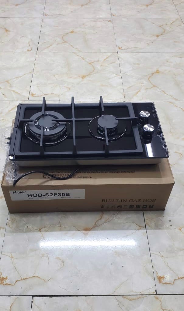 Haier Glass Inbuilt Cooker 2 Burner - Image 2