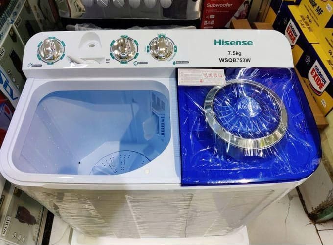 Hisense 7.5Kgs Top Load Washing Machine
