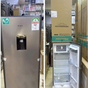 Hisense Single Door Fridge 176L With Dispenser.