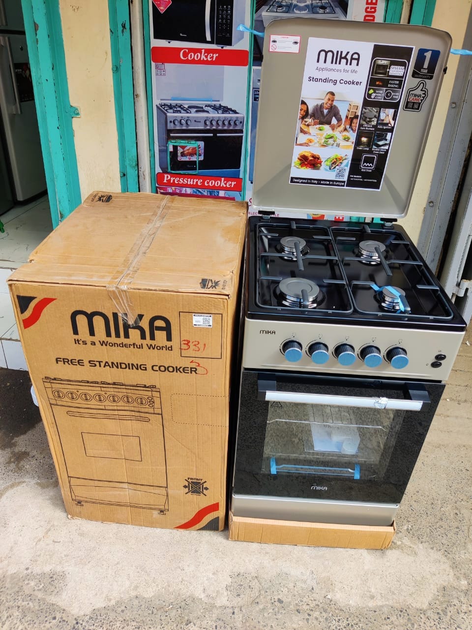 Mika Cooker 50*55 Full Gas