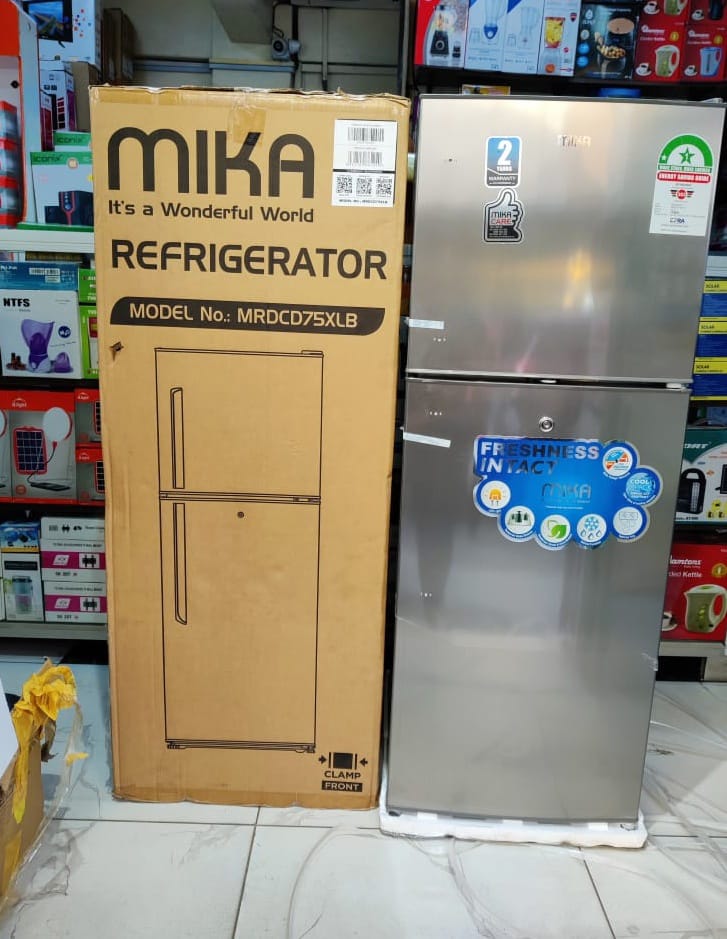 Mika 138L Double Door Fridge. - Image 2