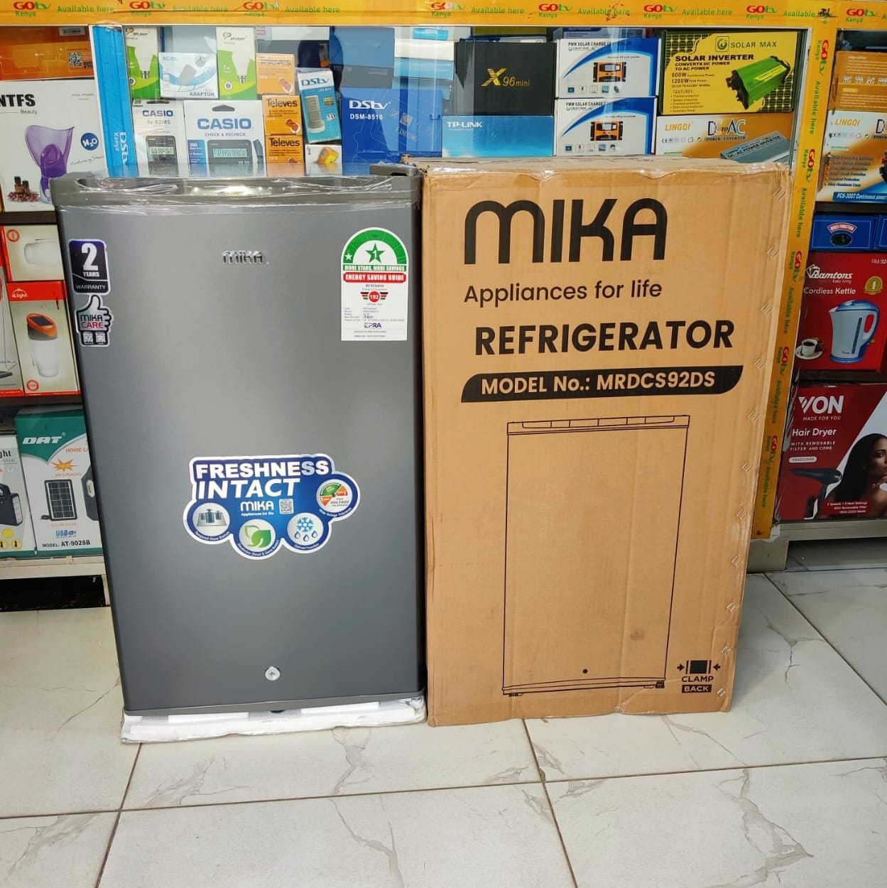 Mika 92L Fridge Single Door - Image 2