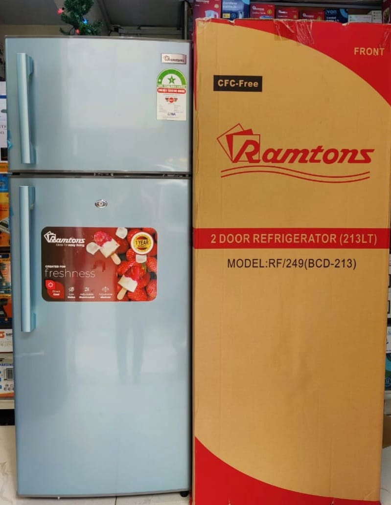 Ramtons 213L Fridge DOuble Door. - Image 2