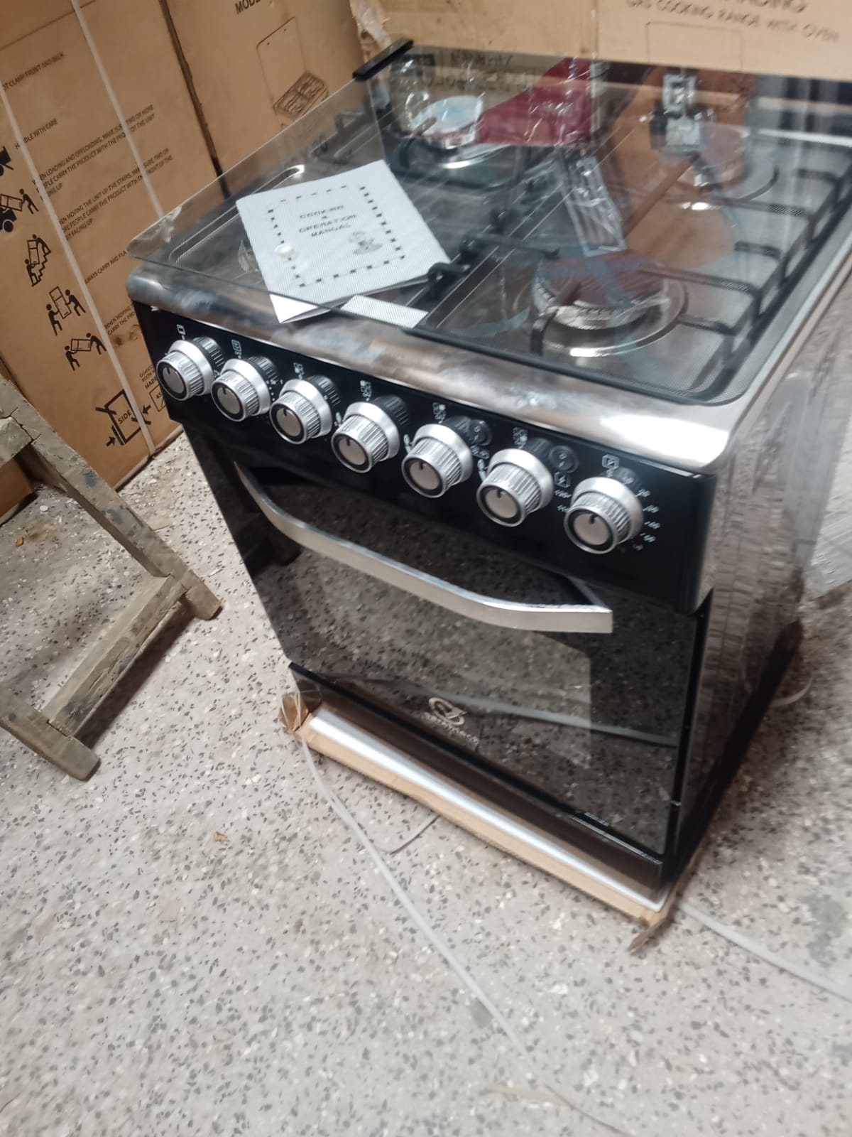 Sarahtech 60*60 3+1 Standing Cooker - Image 2