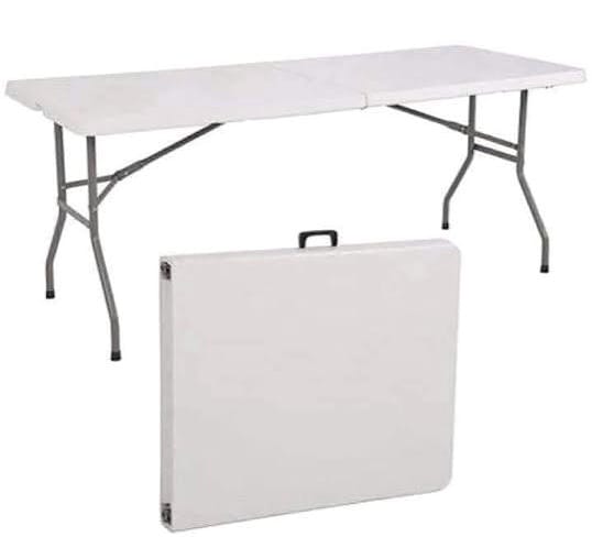 Fordable Camping Table White - Image 2