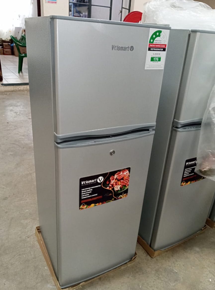 Volsmart Fridge 138L Dark Grey.