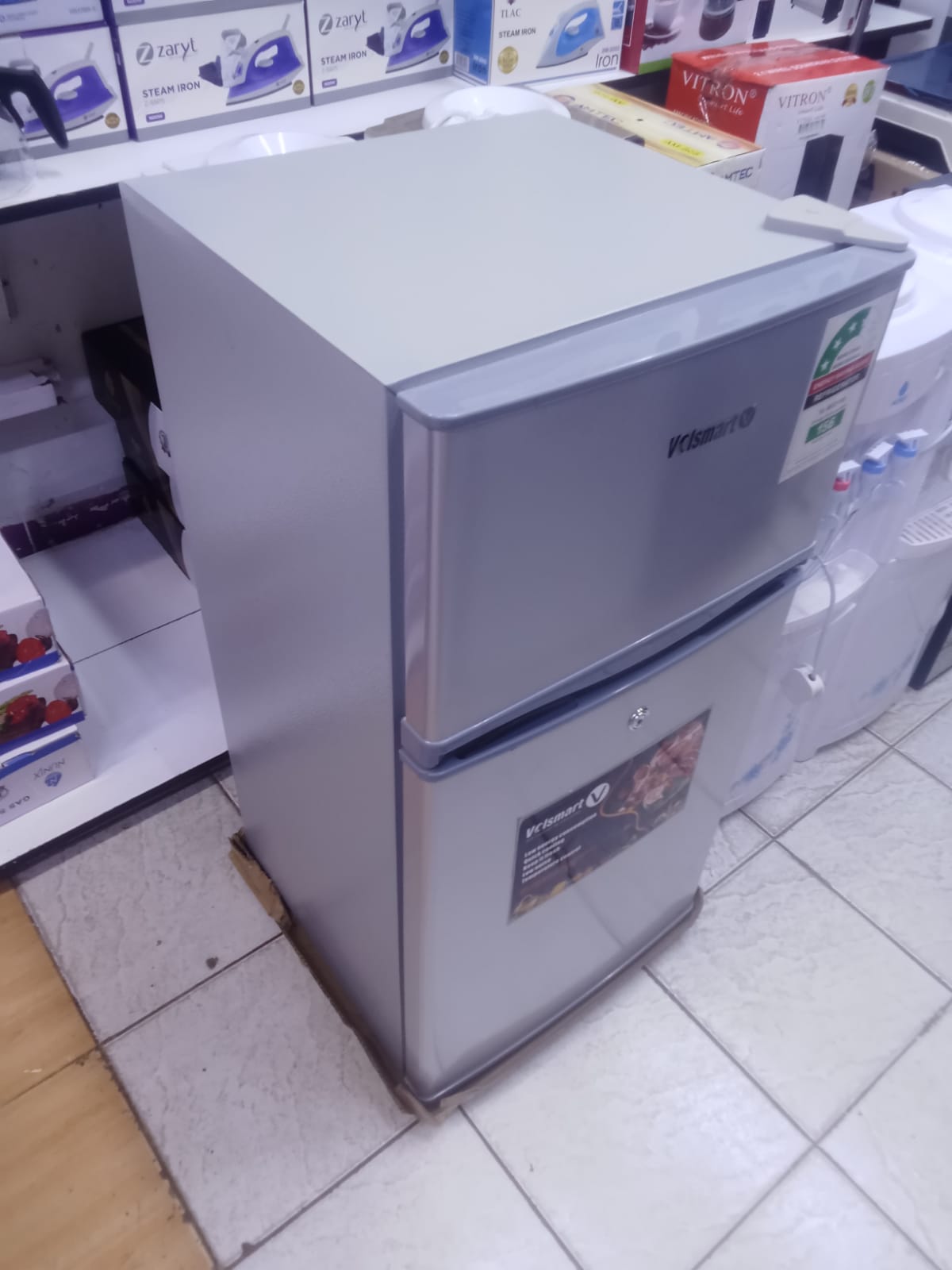 Volsmart 108L Double Door Mini Fridge - Image 2