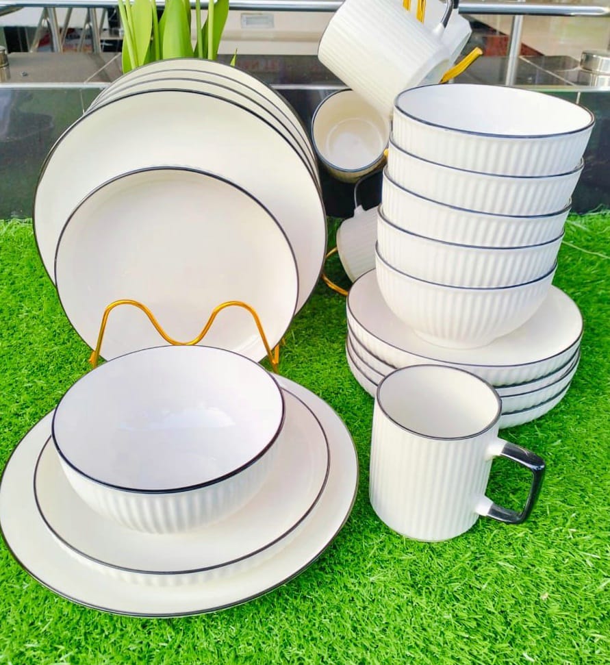 Concise 24 Pc Dinner Set - Image 2