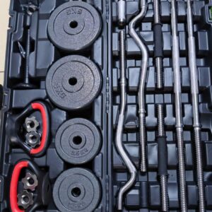 Chrome Dumbells 58Kgs