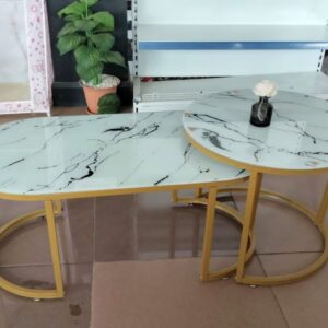 Coffee Marble Table 2 In 1