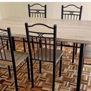 Dining Table 6 Sitter Brown