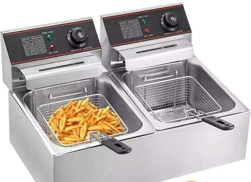 Nunix Double Deep Fryer 6+6L - Image 2