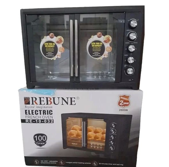 Rebune 100L Double Door Oven