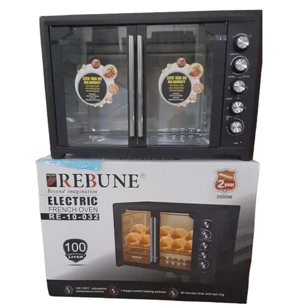 Rebune 100L Double Door Oven - Image 2