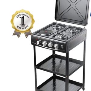Nunix 3+1 Standing Cooker With Shelves