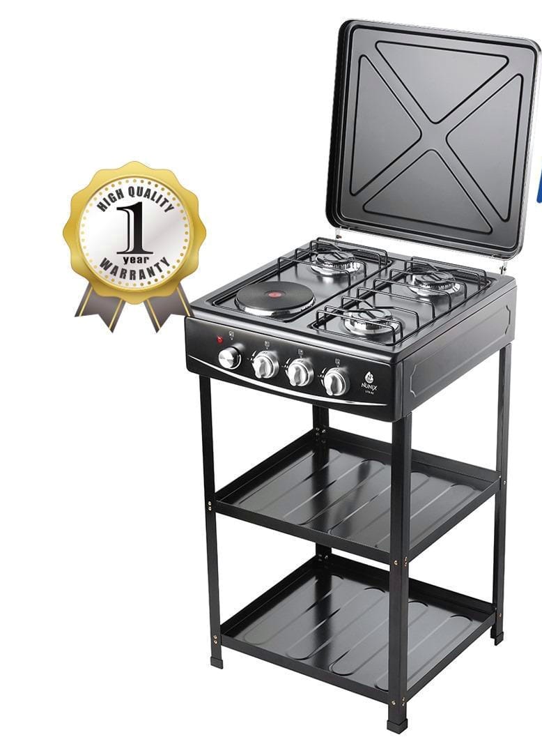 Nunix 3+1 Standing Cooker With Shelves