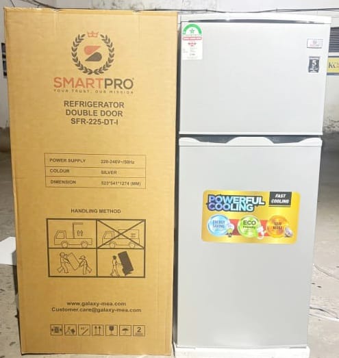 Smart Pro 95L Double Door Fridge